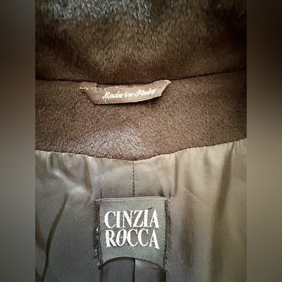 Cinzia Rocca Baby Alpaca wool Coat - Picture 3 of 13